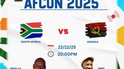 Matangazo ya AFCON 2025 LIVE