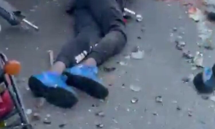 One fan has been confirmed dead following clashes