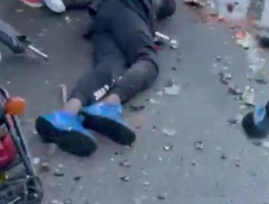 One fan has been confirmed dead following clashes