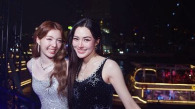 Thai acting duo Lingling Kwong and Orm Kornnaphat