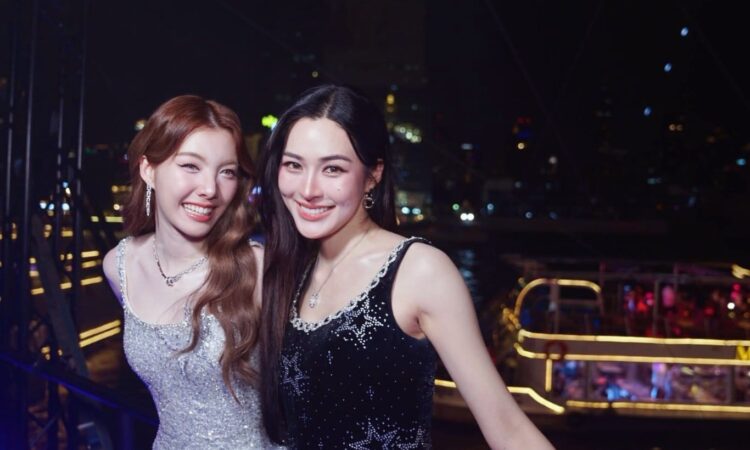 Thai acting duo Lingling Kwong and Orm Kornnaphat