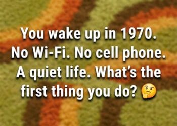 What's the FIRST thing you do