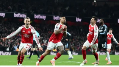 Arsenal at emirates