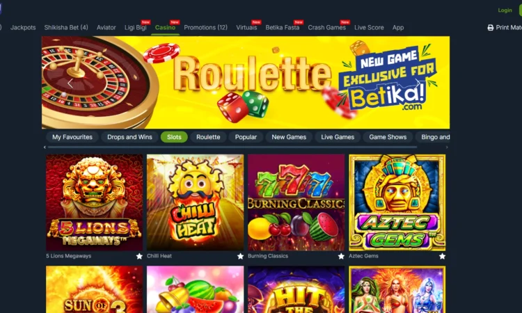 Betika casino