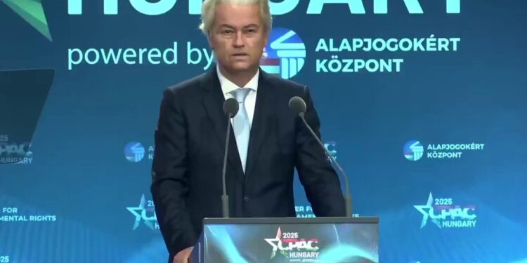 Geert wilders speech in hungary