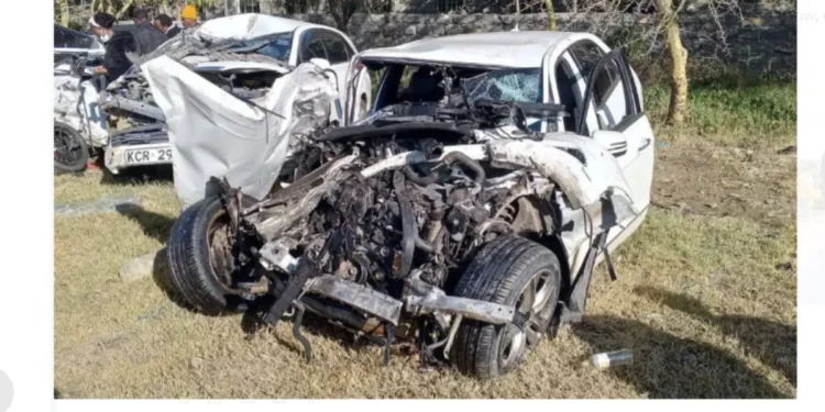 Jirongo car crash