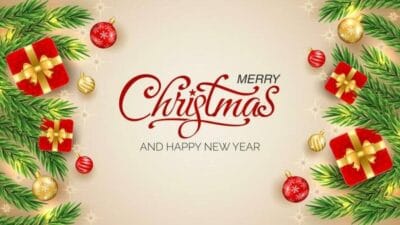 Merry christmas and happy new year