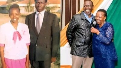 President william ruto with rachel ruto photo