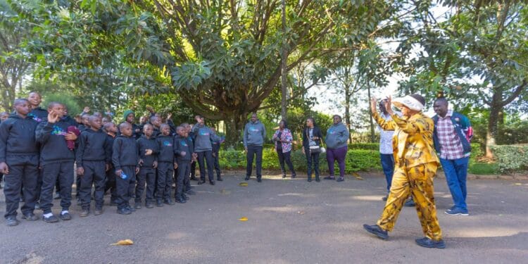 Rachel ruto with kachororoni gandini 4k clubs in uasin gishu