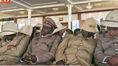 Ruto meeting chiefs
