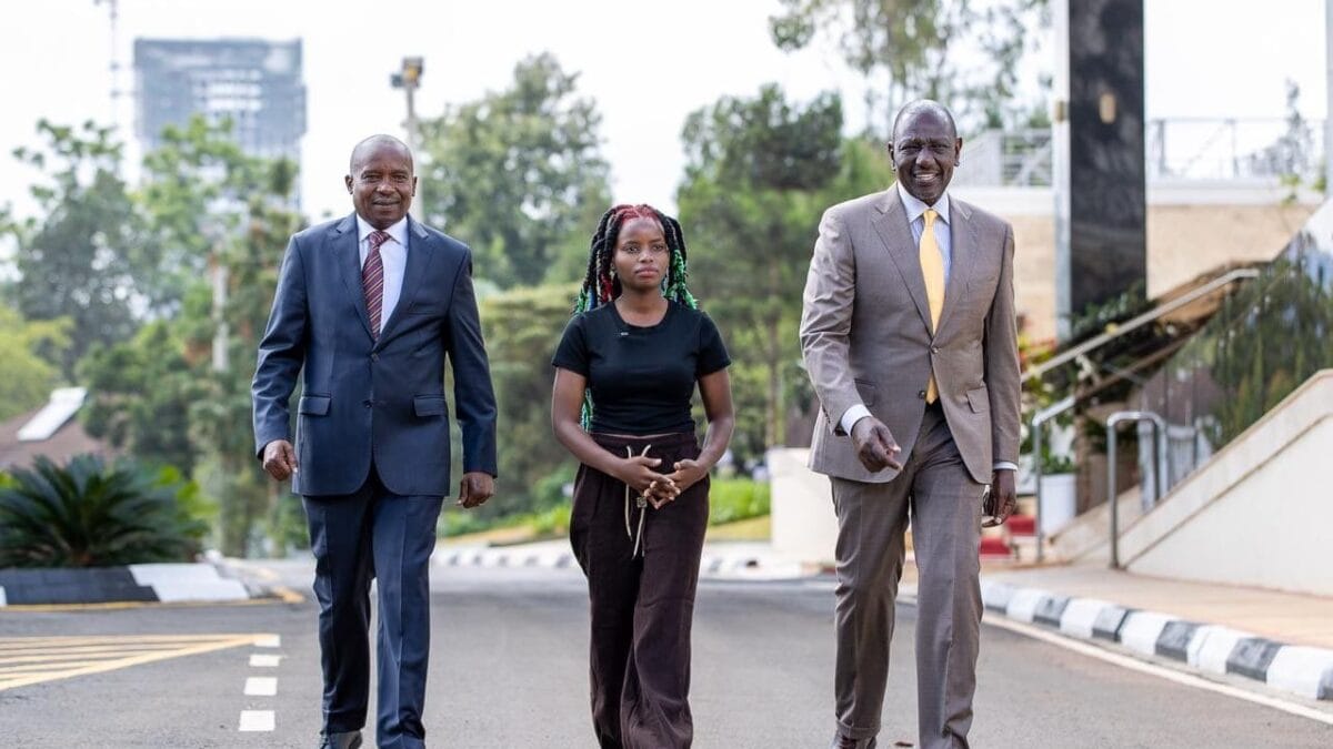 Ruto truphena kindiki photo