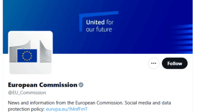 X ad account eu