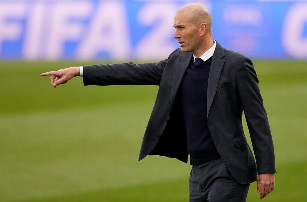 Zinedine zidane real madrid photo