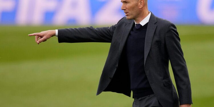 Zinedine zidane real madrid photo