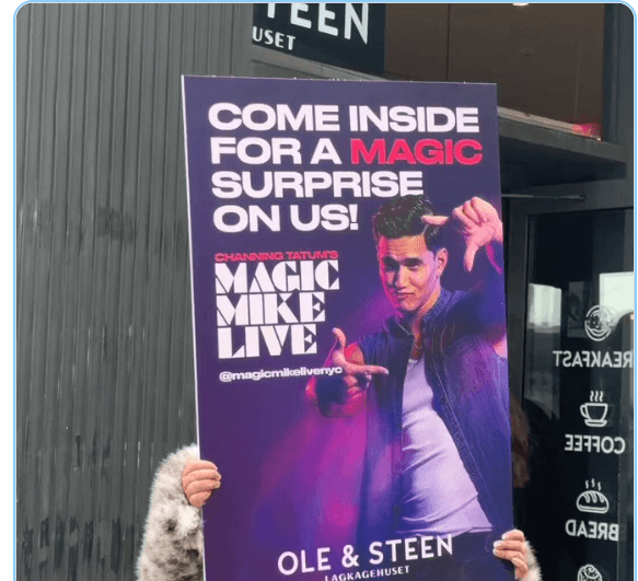 Channing Tatum Free Coffee Giveaway