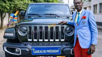 Famous DRC fan in AFCON 2025 Lumumba Vea