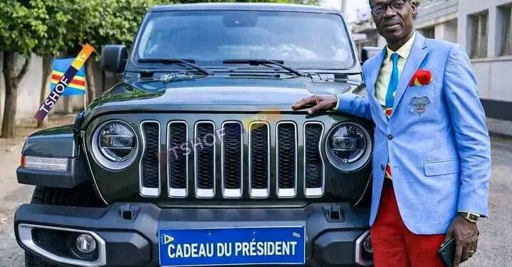 Famous DRC fan in AFCON 2025 Lumumba Vea