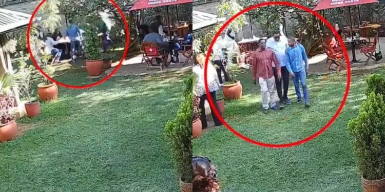 Robert Alai clashing with Babu Owino