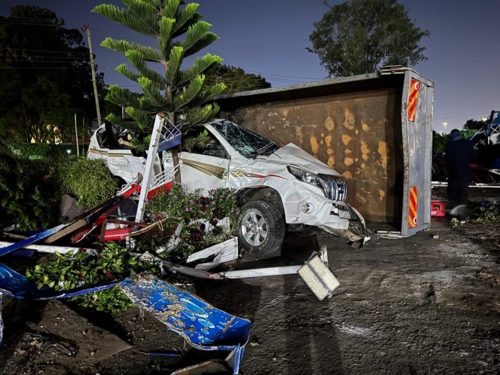 Wamatangi's business behind Nyayo Stadium