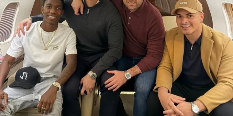 Yaser Asprilla, on his way with agent Jonathan