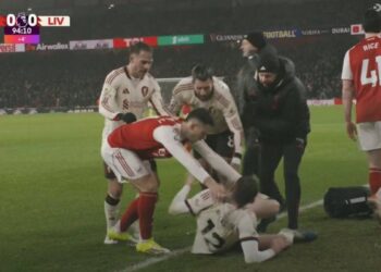 Arsenal liverpool drama injury
