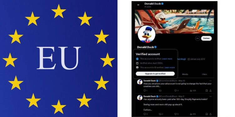 Elon donald duck