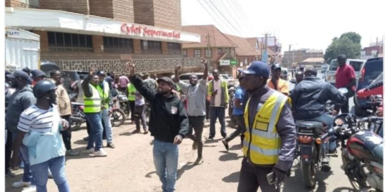 Embu bodaboda riders