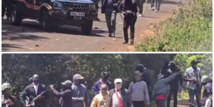 Gachagua abducted by plain clothes officers