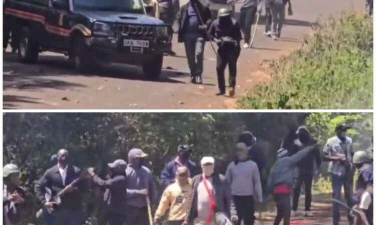 Gachagua abducted by plain clothes officers