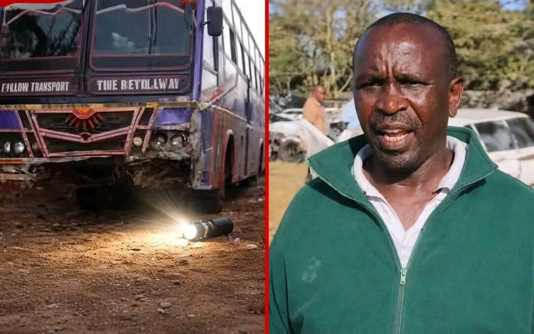 Jirongo accident bus driver