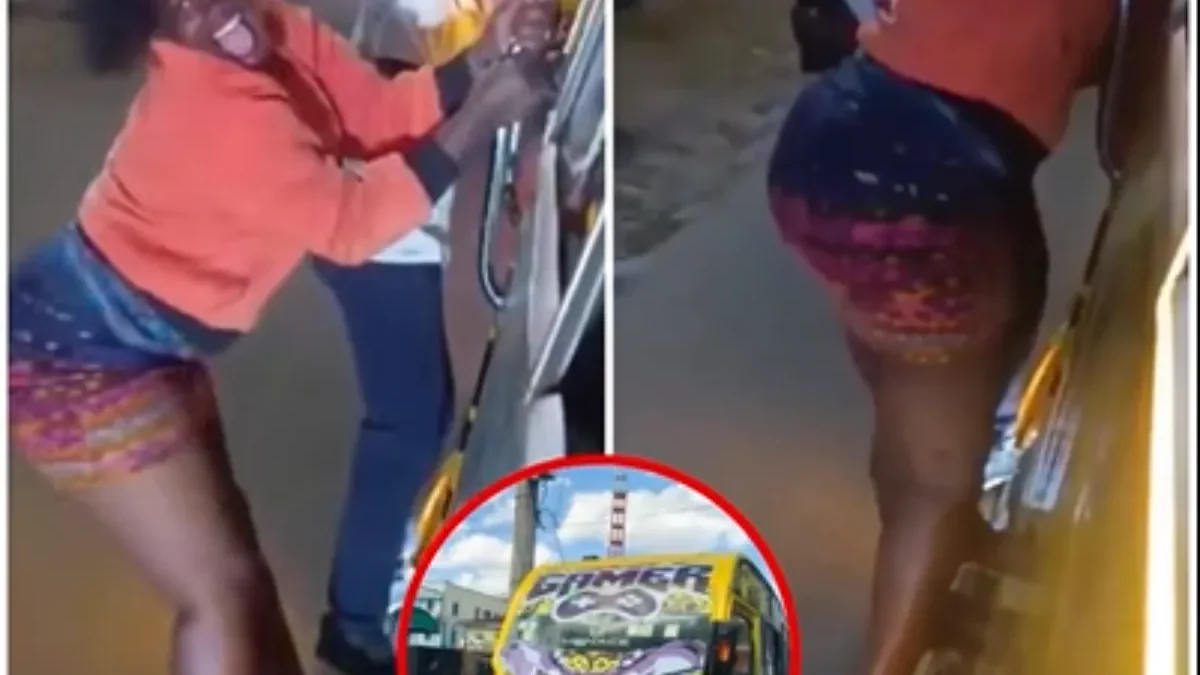 Nganya woman tout twerking for passengers