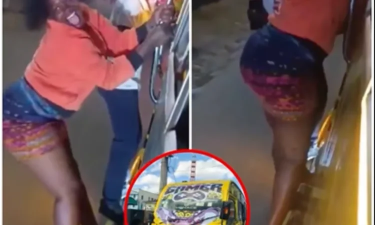Nganya woman tout twerking for passengers