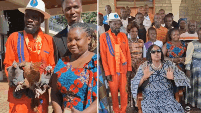 Nuru okanga with ida odinga opoda farm