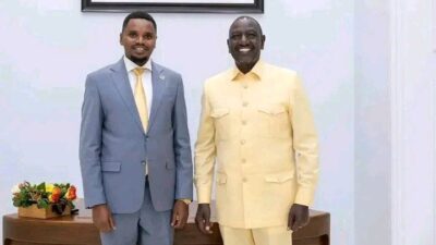 President ruto unveils charles karondo for kiharu