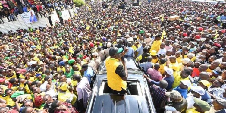 Ruto in nyeri photo
