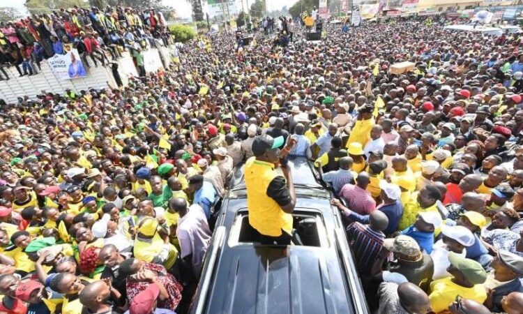 Ruto in nyeri photo