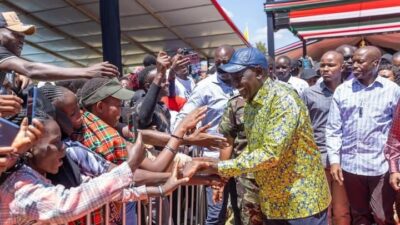 Ruto machakos nyota program