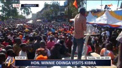 Winnie odinga raila junior rally photo