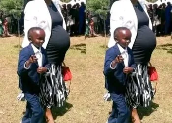 Denis Kipkemoi's expectant wife