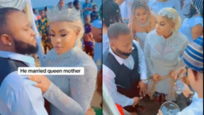 Nigerian Christian Boy marries the Love of his life, the Queen Mother of the Mammy water kingdom