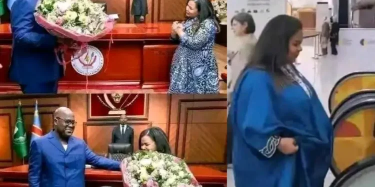 President Félix Tshisekedi pregnant minister