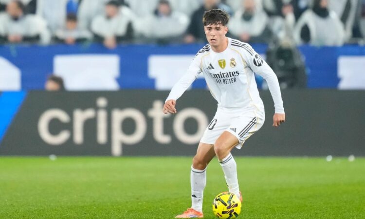 Real Madrid youngster Víctor Valdepeñas