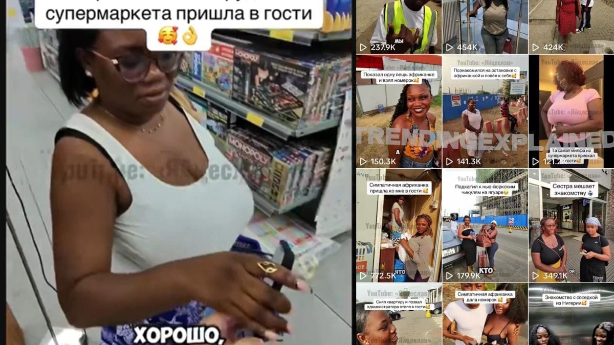 Russian man’s videos showing his quick hookups in ghana