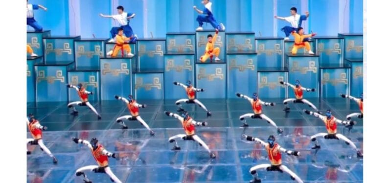 Unitree robots kung fu