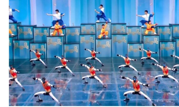 Unitree robots kung fu