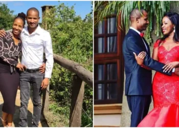 Babu owino with wife frida muthoni