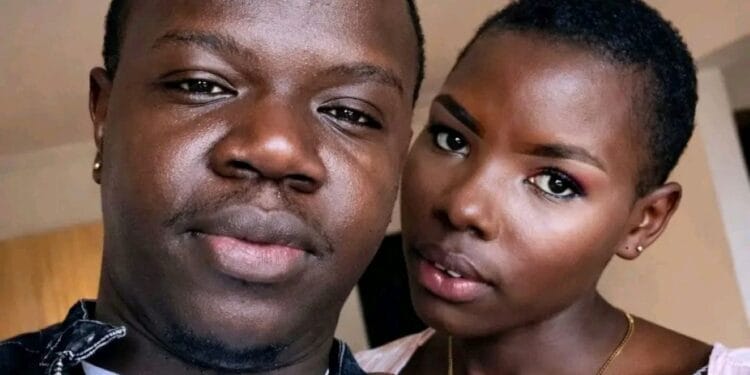 Cartoon comedian husband