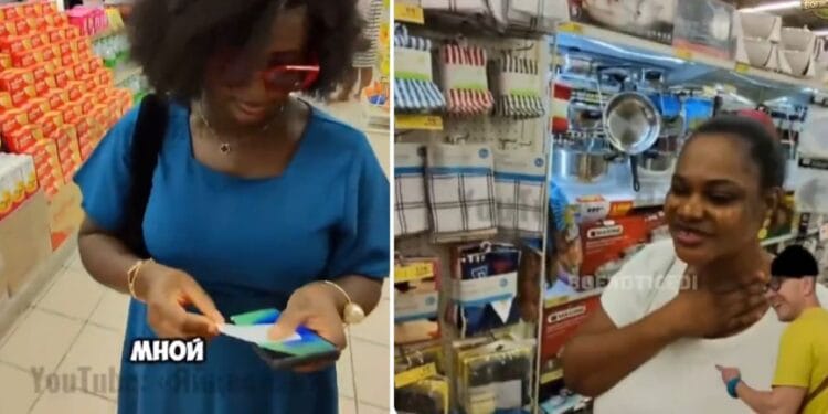 Come with me russian man ghana