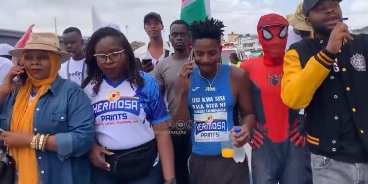 Eric omondi in mombasa