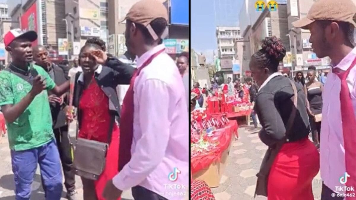 Man during valentines